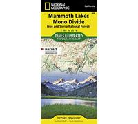 Mammoth Lakes, Mono Divide Map: Trails Illustrated Maps (National Geographic Trails Illustrated Map)