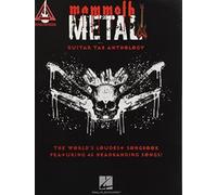 MAMMOTH METAL GUITAR TAB ANTHOLOGY by Hal Leonard Publishing Corporation