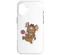 Mammoth playing Football Case for iPhone 16