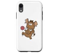Mammoth playing Football Case for iPhone XR