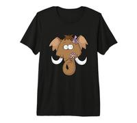 Mammoth Ploughing Flowers Premium T-Shirt
