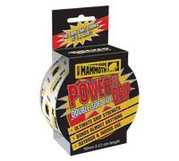 Everbuild Double-Sided Tape Mammoth Powerful Grip Reinforced Heavy Duty Clear 25mm x 2.5m