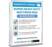 MAMMOTH Premium Mattress Storage Bag - Robust Protection for Moving & Storing - Shields Against Dust, Stains, and Pests (King - PRO)