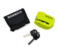 Mammoth Security Gremlin Motorcycle Alarm Disc Lock 110dB Anti Theft Motorbike Scooter Alarmed Brake Disc Lock