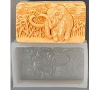 Mammoth Silicone Mold SOAP Plaster Wax Resin Clay 5oz