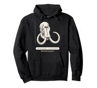 Mammoth Skull Paleontology Ice Age Fossil Pullover Hoodie