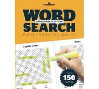 MAMMOTH Word Search: 150 Puzzles New for 2025: Puzzle Book for Adults