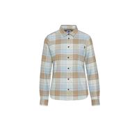 Mammut 100% organic cotton flannel Trovat Longsleeve Shirt Women - sablun-nebla, S