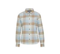 Mammut 100% organic cotton flannel Trovat Longsleeve Shirt Women - sablun-nebla, XS