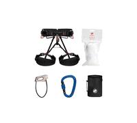 Mammut 4 Slide Climbing Package - Climbing harness Neutral Black M / XL