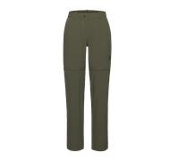 Mammut 4-way stretch zip-off hiking pants Hiking V Zip Off Pants Women - dark marsh, UK 12 L, long