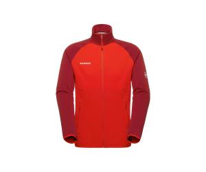 Mammut A versatile, classic fleece jacket Aconcagua ML Jacket Men - red-dark red, S