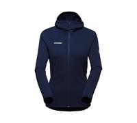 Mammut - Women's Aconcagua Light Midlayer Hooded Jacket - Fleece jacket size L, blue