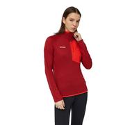Mammut Our lightest midlayer Aenergy Light ML Half Zip Pull Women - dark red- red, XS