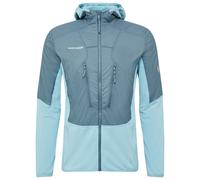 Mammut - Aenergy ML Hybrid Hooded Jacket - Fleece jacket size M, turquoise/blue