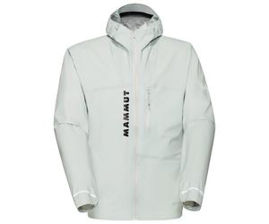 Mammut - Aenergy Trailrunning Hardshell Hooded Jacket - Waterproof jacket size L, grey