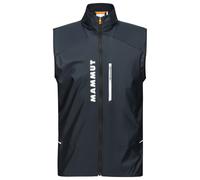 Mammut - Aenergy Trailrunning Windbreaker Hybrid Vest - Softshell vest size S, blue