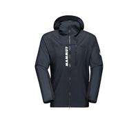Mammut Aenergy WB Hooded Jacket Men | Packable Windbreaker for Hiking | Black, XXL