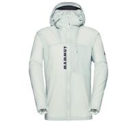 Mammut - Aenergy Windbreaker Hooded Jacket - Softshell jacket size M, grey/white
