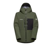 Mammut All-mountain hardshell ski jacket Stoney HS Hooded Jacket Men - dark marsh-black, XXL
