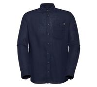 Mammut Alvra Summer Long-Sleeved Shirt Men Navy