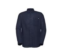 Mammut Alvra Summer Long-Sleeved Shirt Men Navy