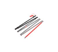 Mammut Avalanche probe with fast-tensioning system Probe 280 speed lock - vibrant orange, one size