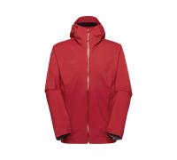 Mammut Breathable, lightweight hiking hardshell Ducan HS Hooded Jacket Men - dark red, S