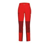 Mammut Breathable, softshell mountaineering pants Courmayeur SO Pants Women - red-dark red, UK 14, normal