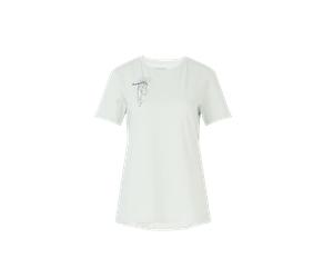 Mammut Casual, 100% organic cotton t-shirt Core T-Shirt Women Flower - silver sage, S