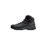 Mammut Classical waterproof hiking boots Mercury IV Mid GTX Men - black-hot red, UK 11.5