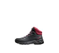Mammut Classical waterproof hiking boots Nova IV Mid GTX Women - black-blood red, UK 8.5
