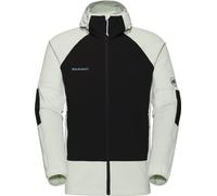 Mammut - Climbing Fleeces - Massone ML Hooded Jacket Men Silver Sage Black for Men - Size S - Green Green S