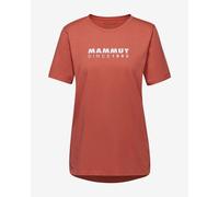 Mammut Core Logo Short Sleeve T-Shirt Red White Women - XS