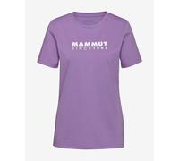 Mammut Core Logo Short Sleeve T-shirt Purple S Women