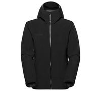 Mammut - Waterproof mountaineering jacket - Crag HS Hooded Jacket Men Black for Men - Size M Black M