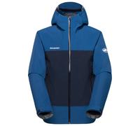 Mammut - Crag Hardshell Hooded Jacket - Waterproof jacket size XL, blue