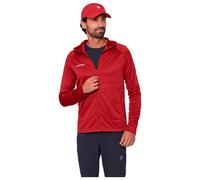 Mammut - Crag ML Hooded Jacket - Fleece jacket size XL, red