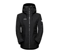 Mammut Crater IV HS Hooded Jacket Women | Waterproof & Lightweight, for Hiking & Outdoor Activities | Black, L