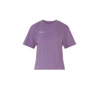Mammut Base Cropped Mini Logo Short Sleeve T-shirt Purple S Woman