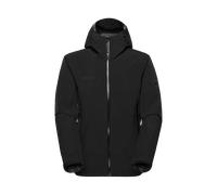Mammut Dependable, lightweight mountaineering hardshell Crag HS Hooded Jacket Men - black, S