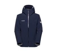 Mammut Dependable, lightweight mountaineering hardshell Crag HS Hooded Jacket Men - marine, XXL
