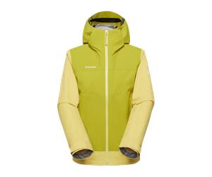 Mammut Dependable, lightweight mountaineering hardshell Crag HS Hooded Jacket Women - holunder-acacia, S