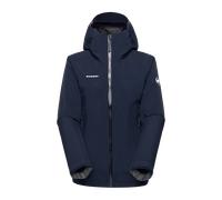 Mammut Dependable, lightweight mountaineering hardshell Crag HS Hooded Jacket Women - marine, L