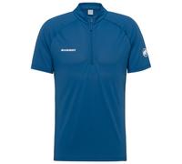 Mammut - Ducan FL Half Zip T-Shirt - Sport shirt size L, blue
