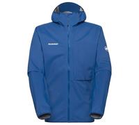 Mammut - Ducan Light Hardshell Hooded Jacket - Waterproof jacket size S, blue