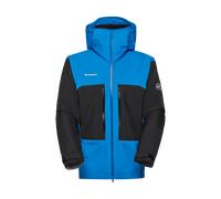 Mammut Durable 3-layer mountaineering jacket Taiss HS Hooded Jacket Men - glacier blue-black, S
