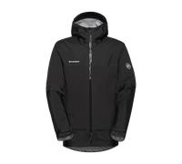 Mammut Durable all-weather hiking hardshell Ducan Guide HS Hooded Jacket Men - black, 3XL