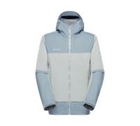 Mammut Durable all-weather hiking hardshell Ducan Guide HS Hooded Jacket Men - silver sage-nebla, XL