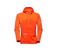 Mammut Durable, breathable mountaineering midlayer Eiger Nordwand Advanced ML Hooded Jacket Men - eiger orange, S